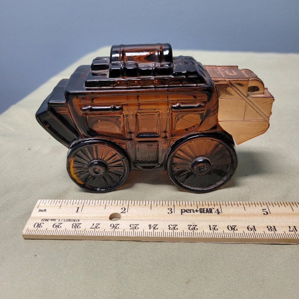 Vintage Avon stagecoach collector bottle